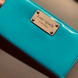 Kate Spade Patent Leather Long Wallet